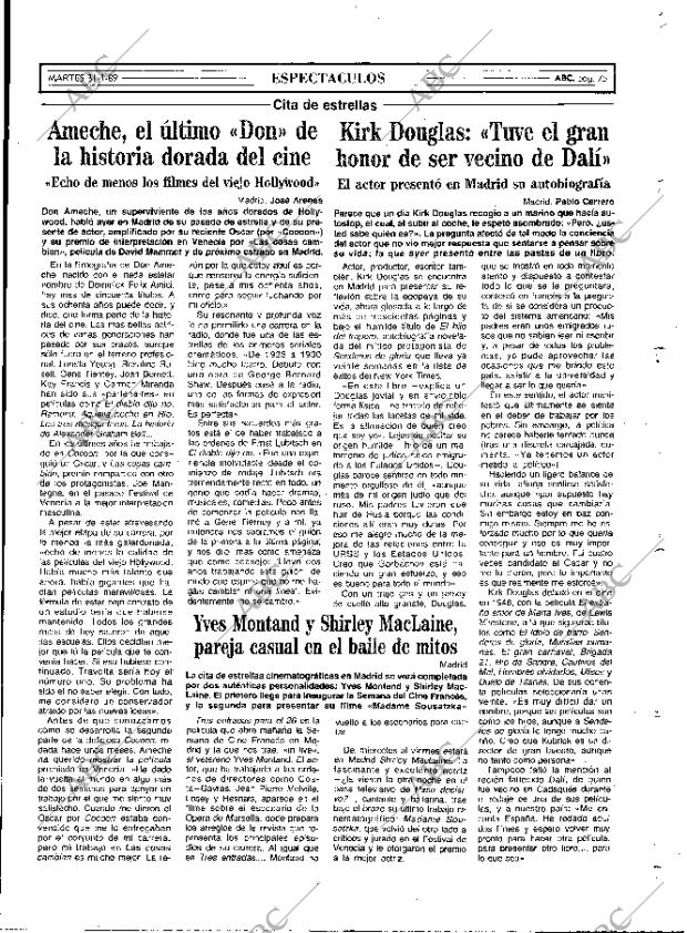 ABC MADRID 31-01-1989 página 75