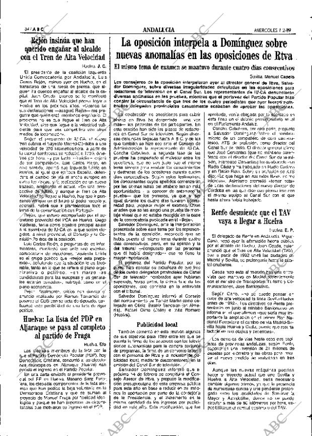 ABC SEVILLA 01-02-1989 página 34
