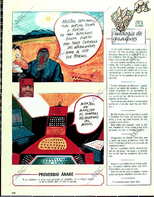 BLANCO Y NEGRO MADRID 05-02-1989 página 114