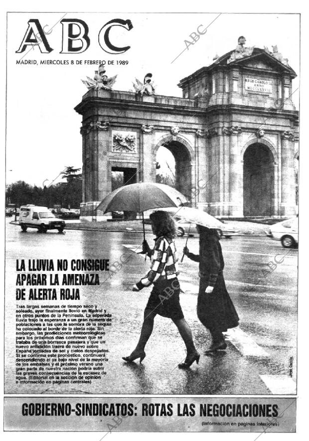 ABC MADRID 08-02-1989 página 1