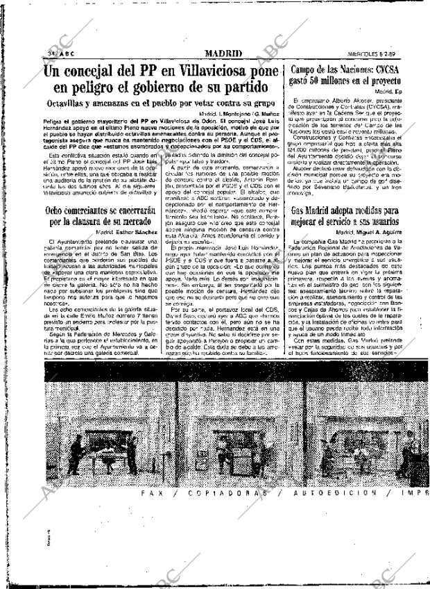 ABC MADRID 08-02-1989 página 34