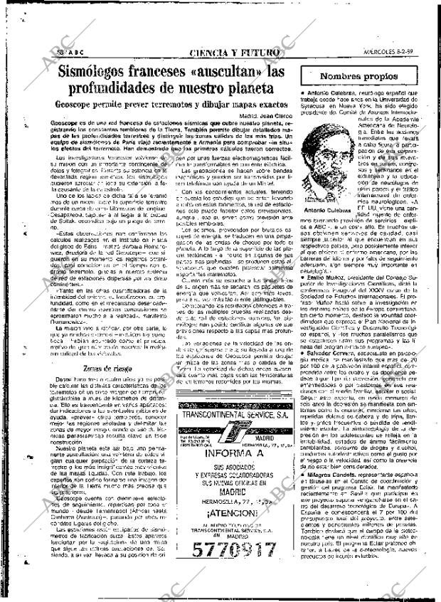 ABC MADRID 08-02-1989 página 58