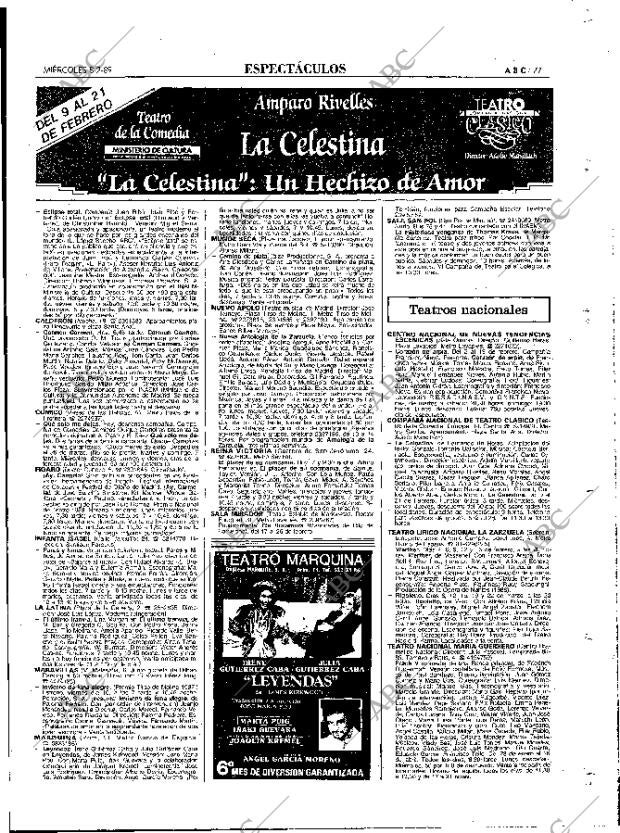 ABC MADRID 08-02-1989 página 77