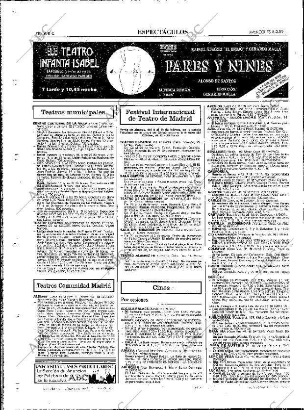 ABC MADRID 08-02-1989 página 78