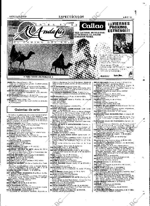 ABC MADRID 08-02-1989 página 81