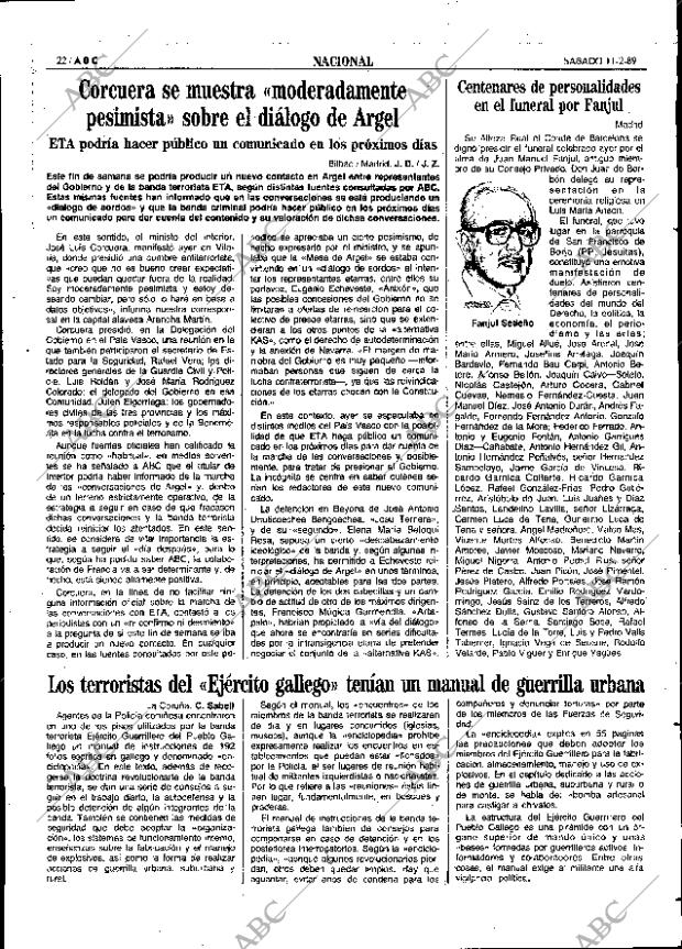 ABC SEVILLA 11-02-1989 página 22
