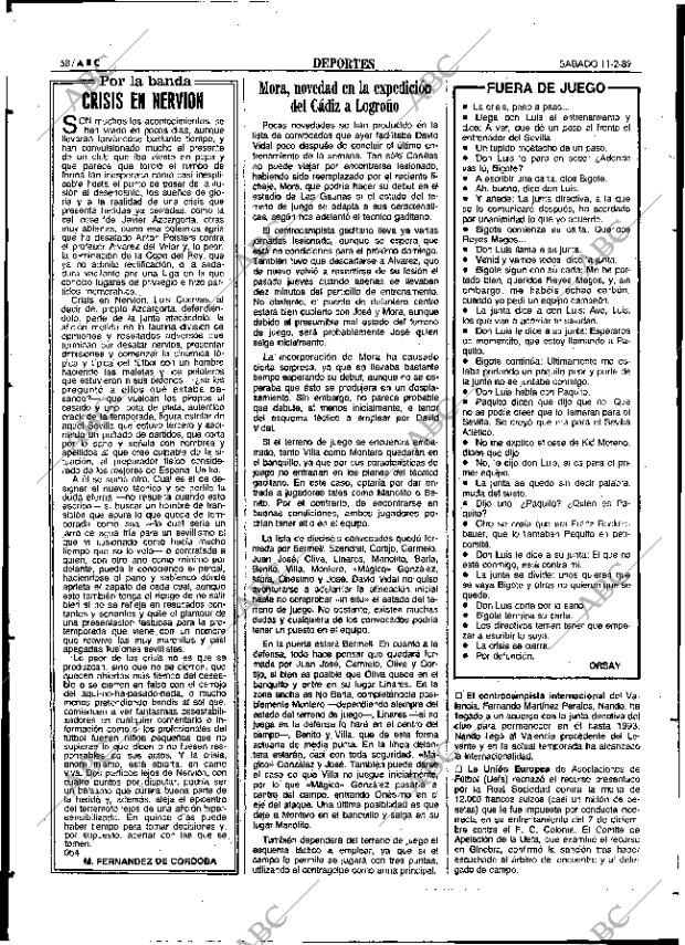 ABC SEVILLA 11-02-1989 página 66