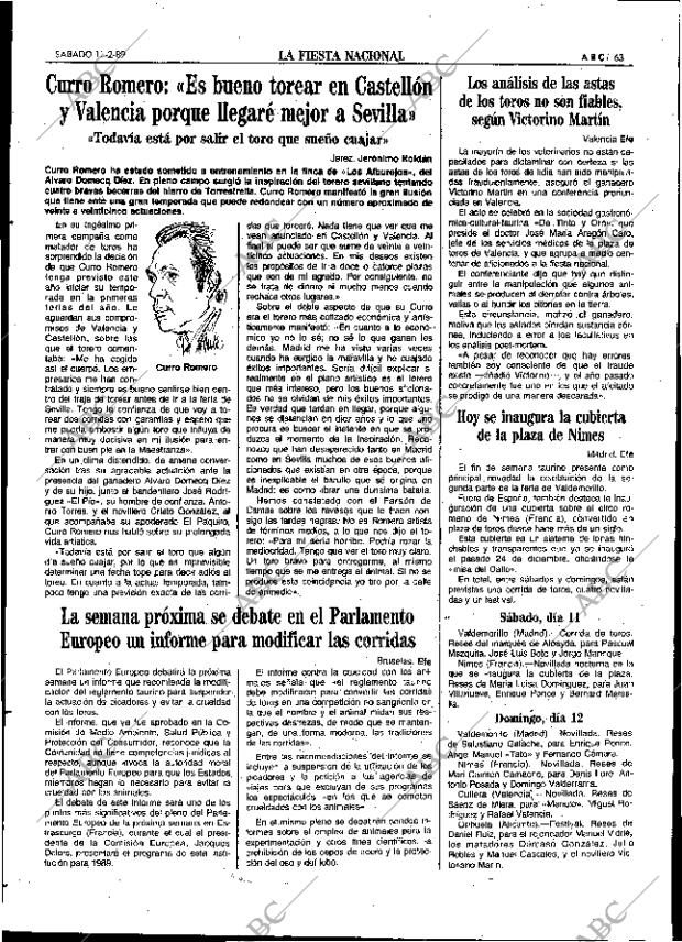 ABC SEVILLA 11-02-1989 página 71