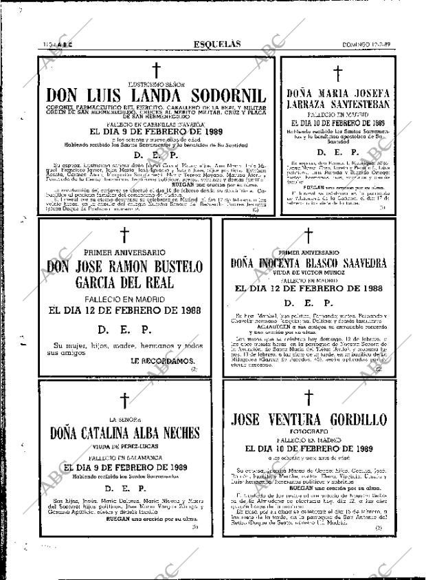 ABC MADRID 12-02-1989 página 110