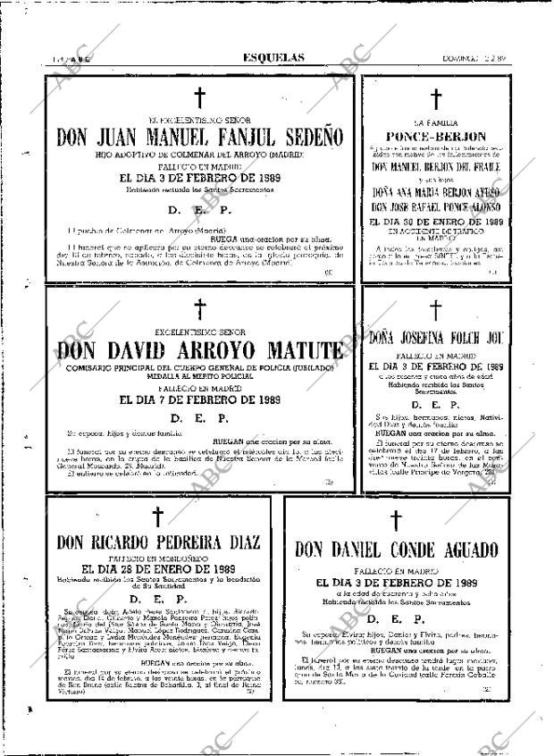 ABC MADRID 12-02-1989 página 114