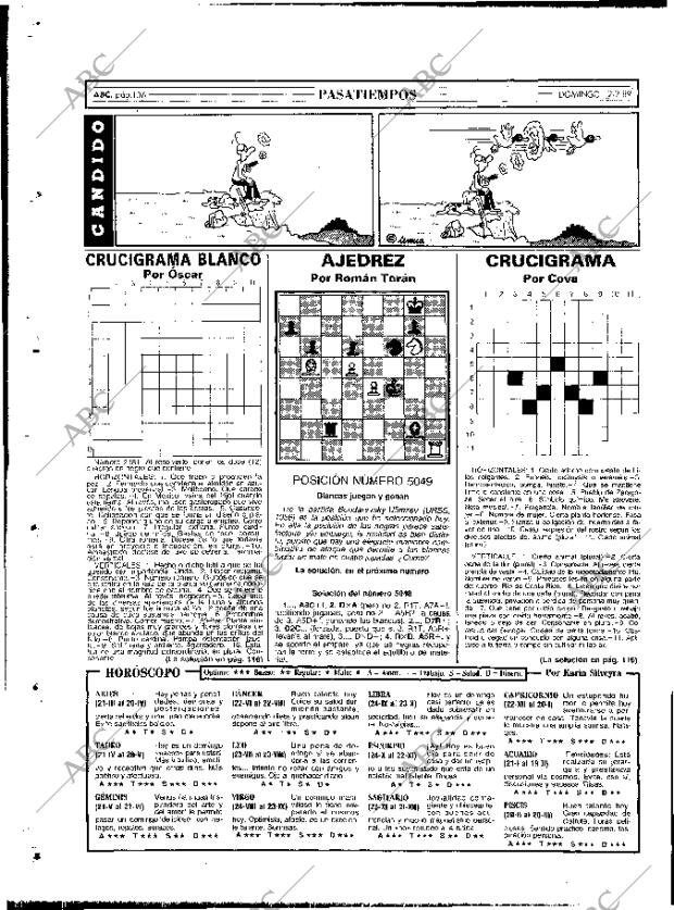 ABC MADRID 12-02-1989 página 136