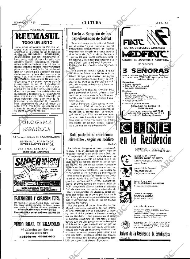 ABC MADRID 12-02-1989 página 63