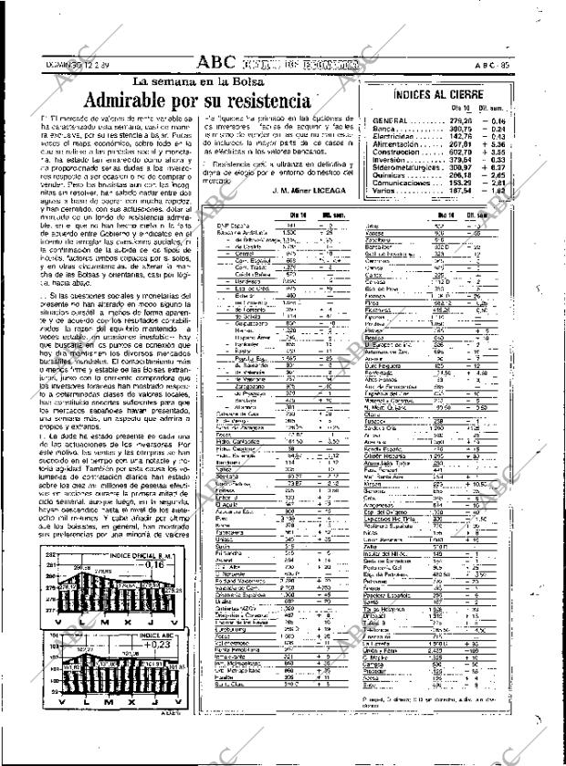 ABC MADRID 12-02-1989 página 85