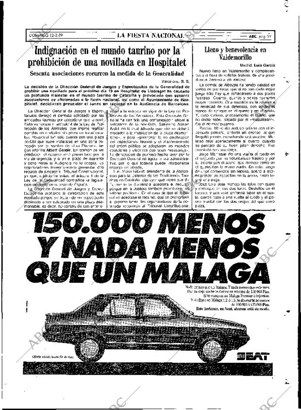 ABC MADRID 12-02-1989 página 97