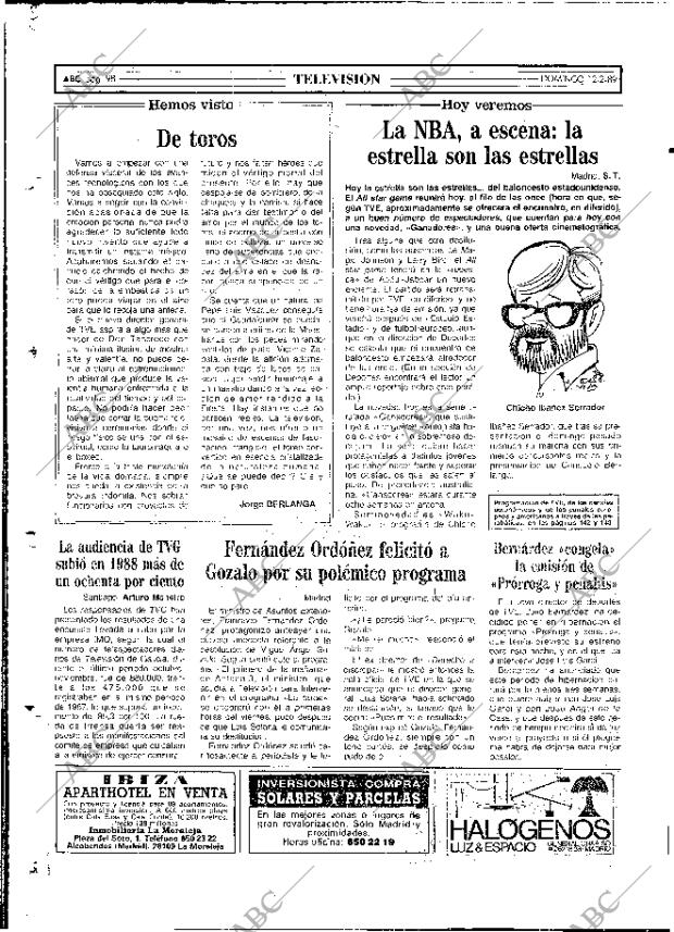 ABC MADRID 12-02-1989 página 98