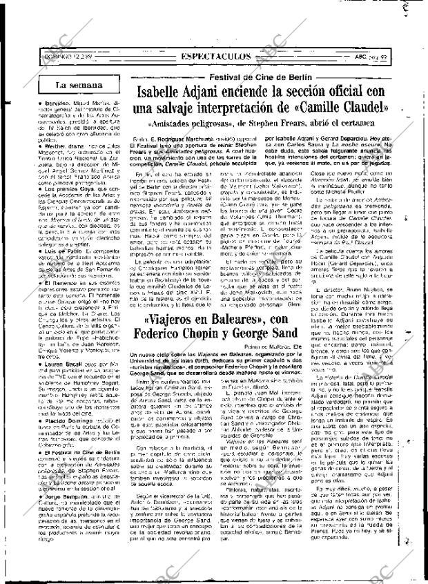 ABC MADRID 12-02-1989 página 99