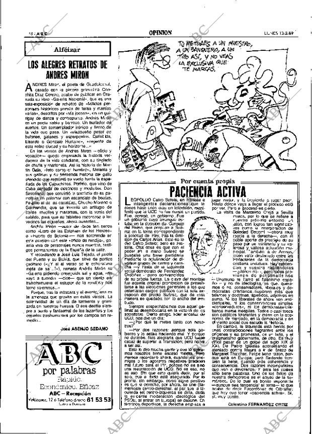 ABC SEVILLA 13-02-1989 página 18