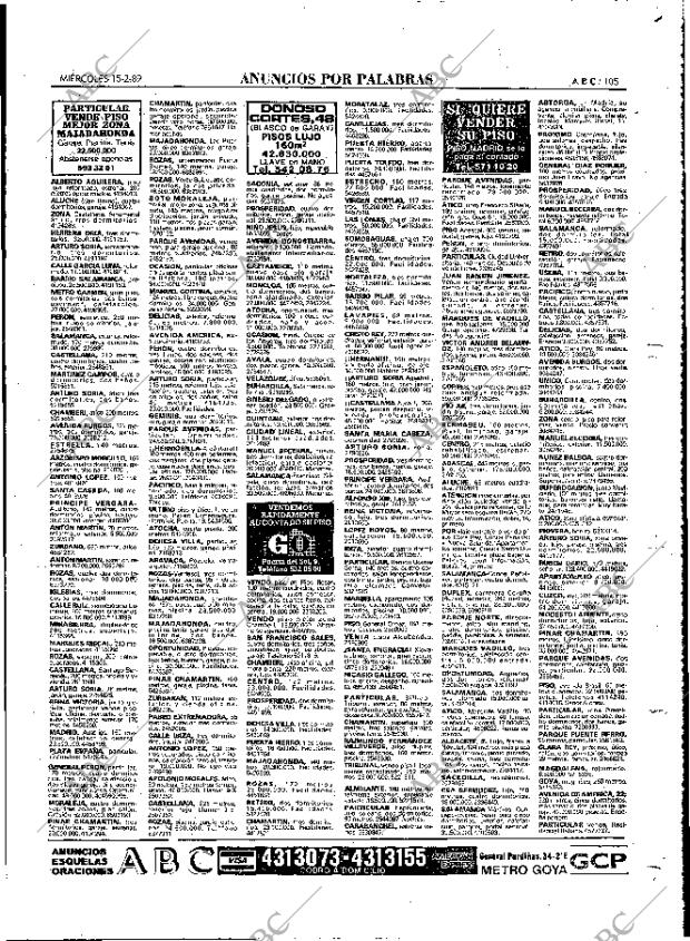 ABC MADRID 15-02-1989 página 105