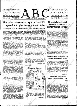 ABC MADRID 15-02-1989 página 13