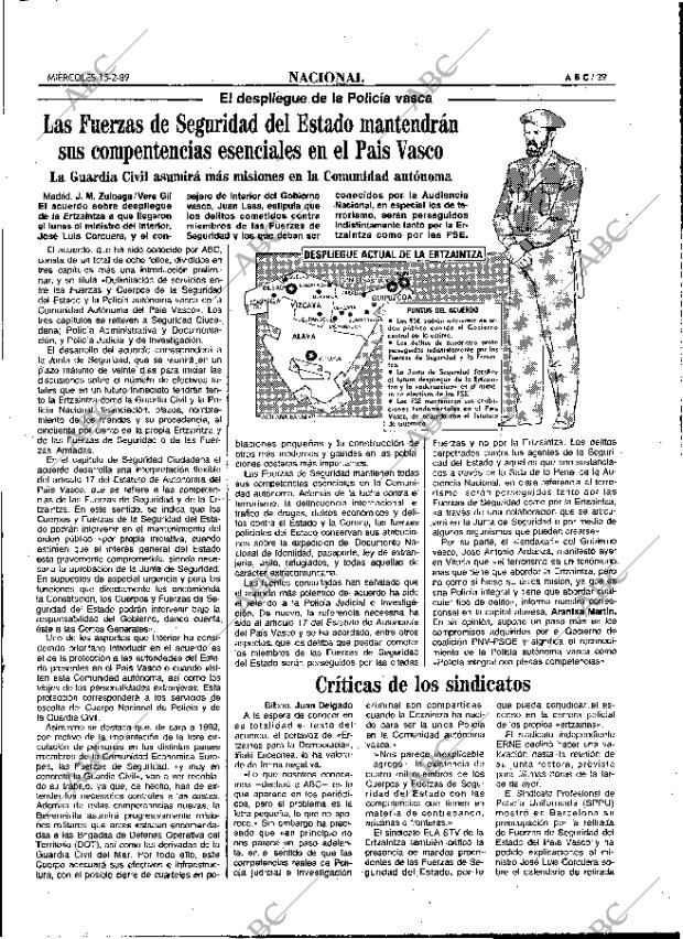 ABC MADRID 15-02-1989 página 29