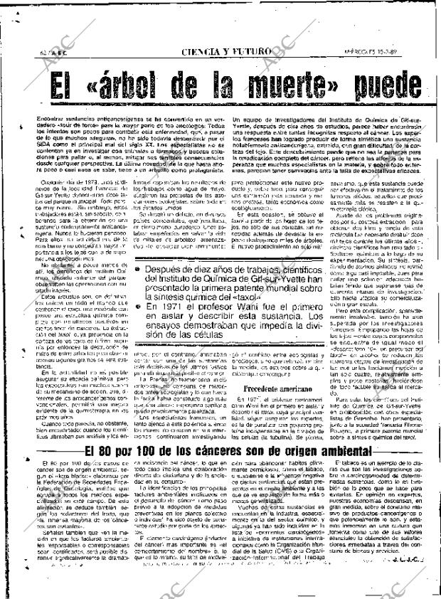 ABC MADRID 15-02-1989 página 62