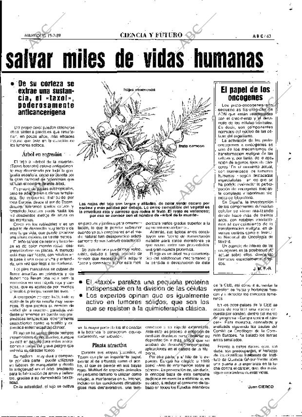 ABC MADRID 15-02-1989 página 63