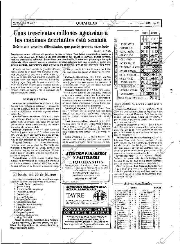 ABC MADRID 15-02-1989 página 77