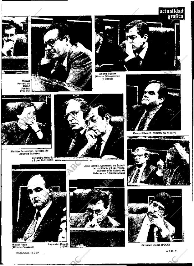 ABC MADRID 15-02-1989 página 9