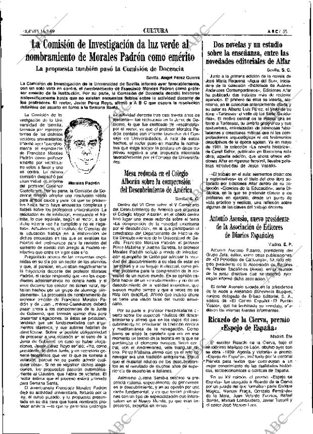 ABC SEVILLA 16-02-1989 página 55