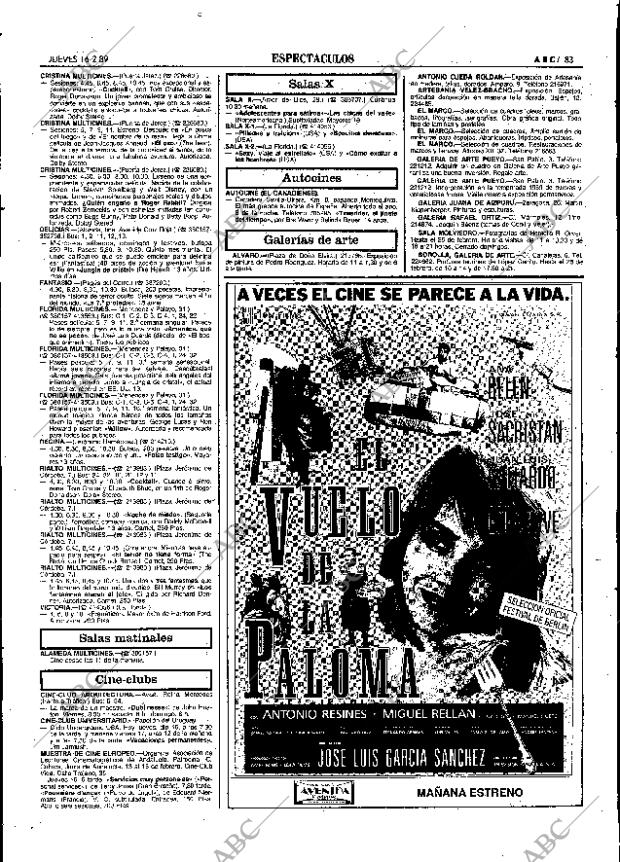 ABC SEVILLA 16-02-1989 página 83