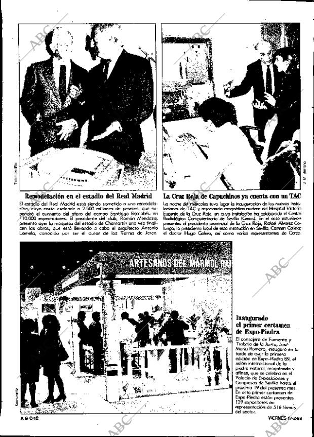 ABC SEVILLA 17-02-1989 página 12