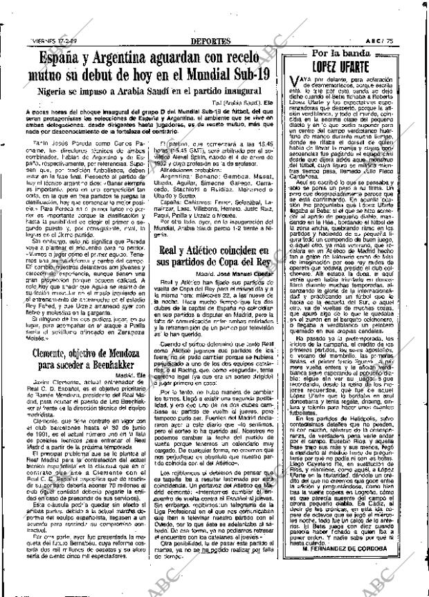 ABC SEVILLA 17-02-1989 página 75