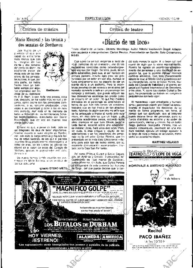 ABC SEVILLA 17-02-1989 página 84