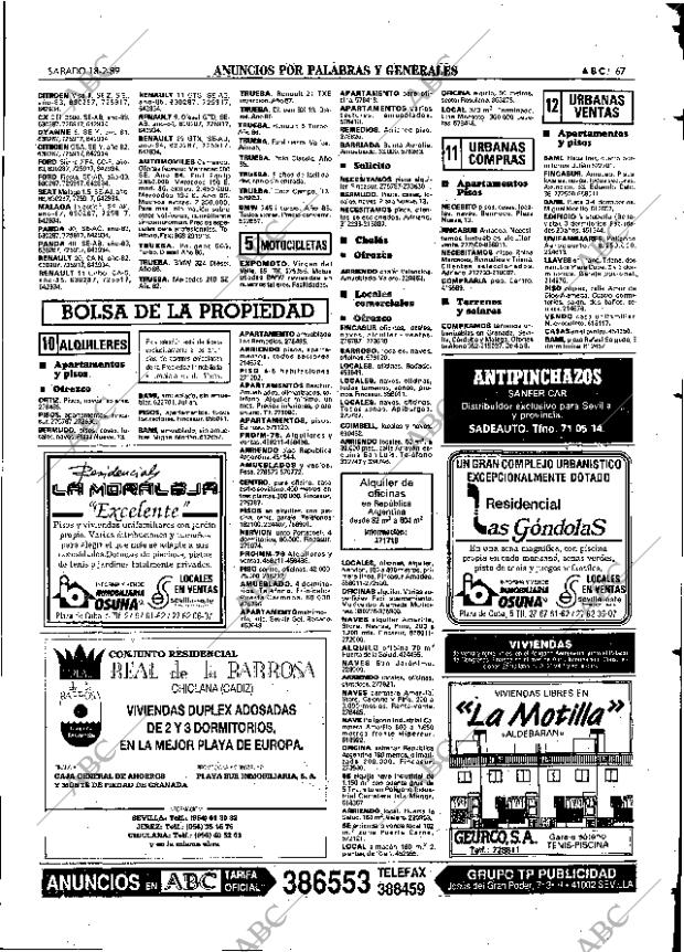 ABC SEVILLA 18-02-1989 página 79