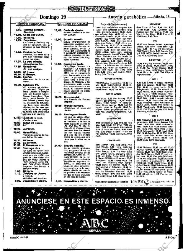 ABC SEVILLA 18-02-1989 página 95