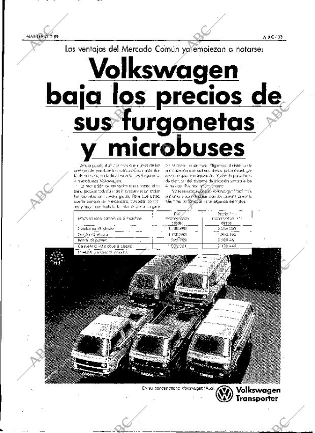 ABC MADRID 21-02-1989 página 33