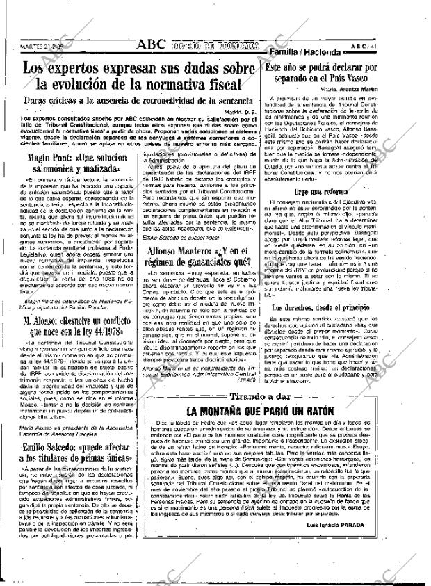 ABC MADRID 21-02-1989 página 41