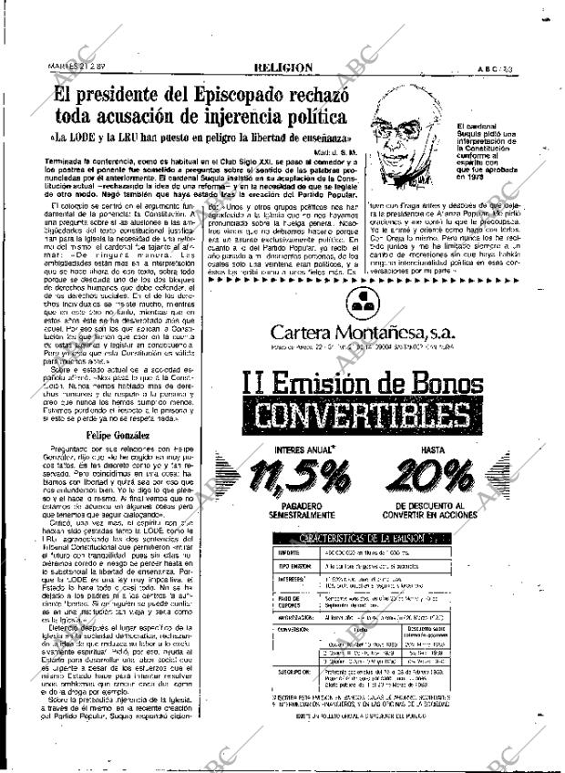 ABC MADRID 21-02-1989 página 63