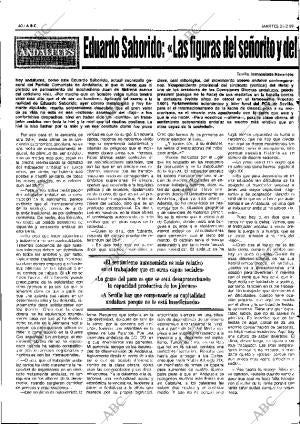 ABC SEVILLA 21-02-1989 página 40