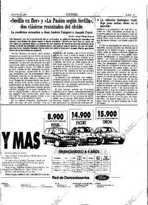 ABC SEVILLA 21-02-1989 página 47