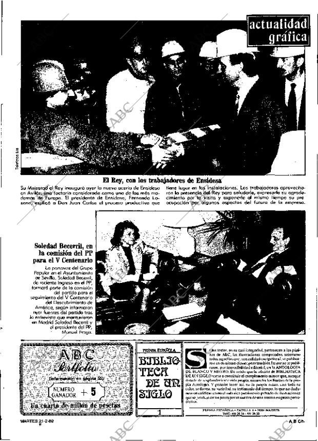 ABC SEVILLA 21-02-1989 página 5