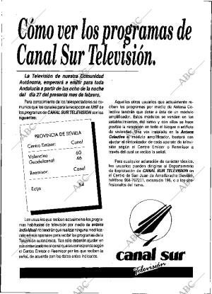 ABC SEVILLA 21-02-1989 página 76