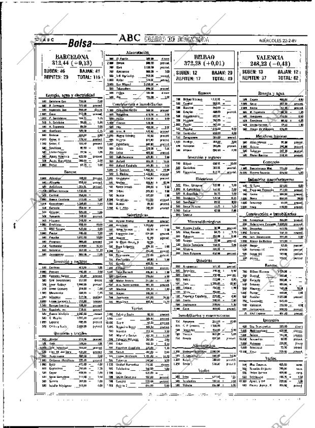 ABC MADRID 22-02-1989 página 52