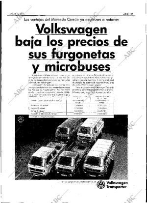 ABC SEVILLA 23-02-1989 página 27
