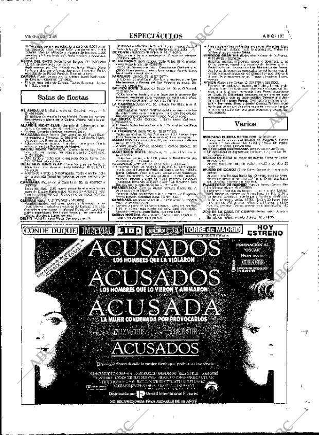 ABC MADRID 24-02-1989 página 103