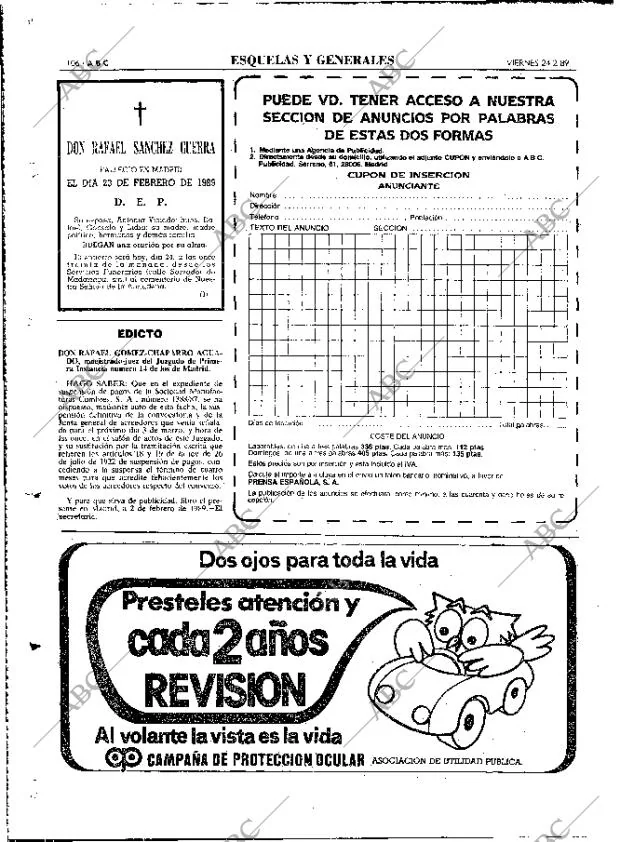 ABC MADRID 24-02-1989 página 106