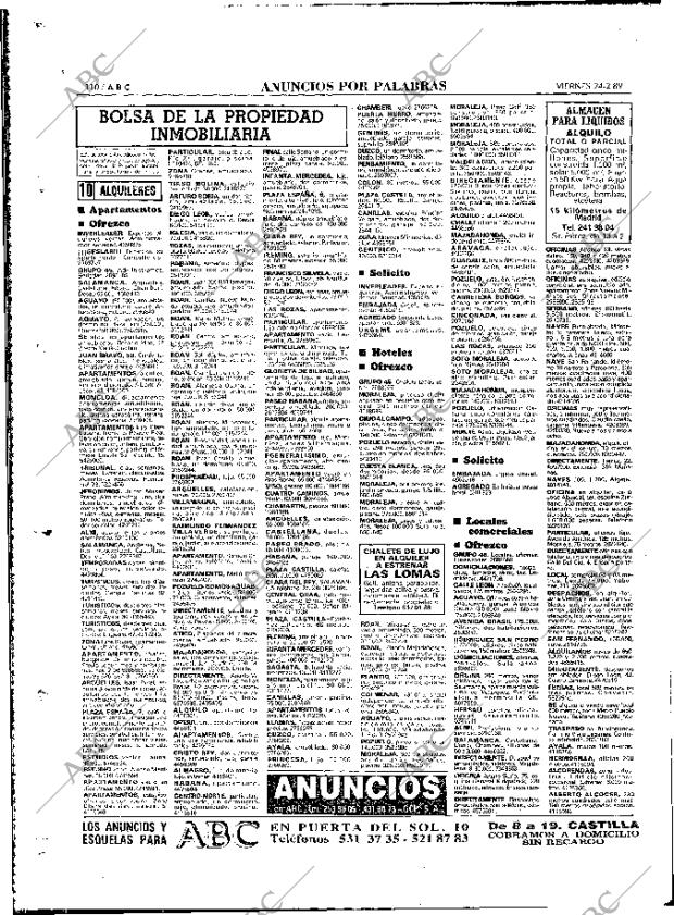 ABC MADRID 24-02-1989 página 110