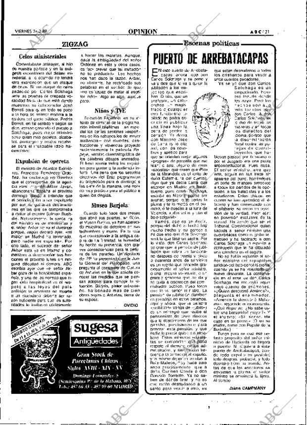 ABC MADRID 24-02-1989 página 21