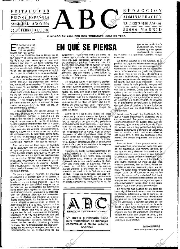 ABC MADRID 24-02-1989 página 3