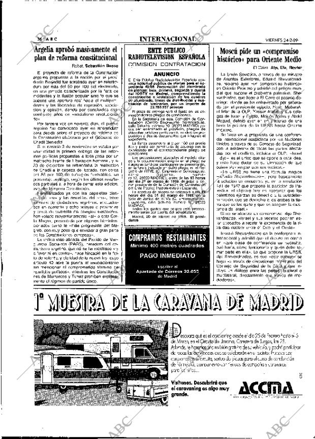 ABC MADRID 24-02-1989 página 36